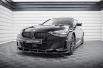 BMW 2 Coupe G42 2021+ Frontläpp / Frontsplitter V.3 Maxton Design